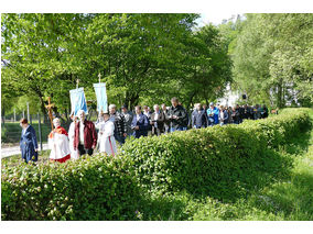 Bittprozession an Christi Himmelfahrt (Foto: Karl-Franz Thiede)